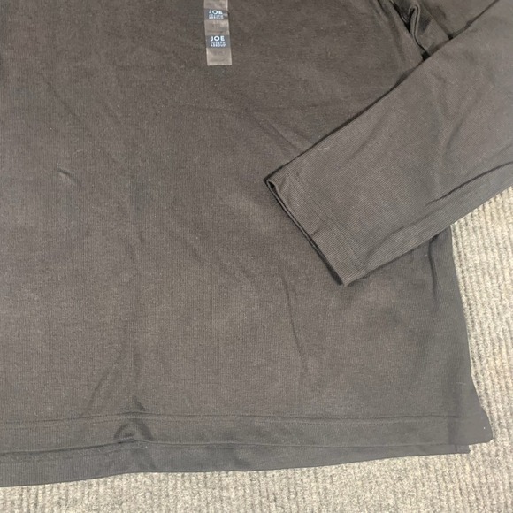 Joseph Abboud Sweater Mens 2XL Black Quarter Zip Pullover Slim Fit Mock Neck New - Picture 9 of 12